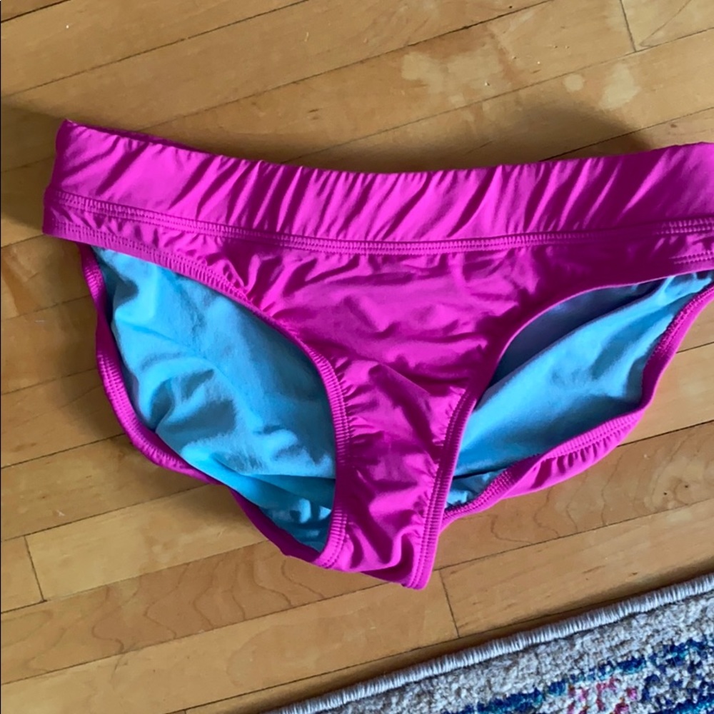 Pink swim bottoms